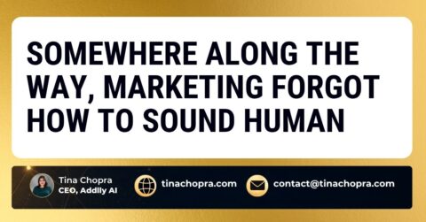 Marketing Forgot How to Sound Human